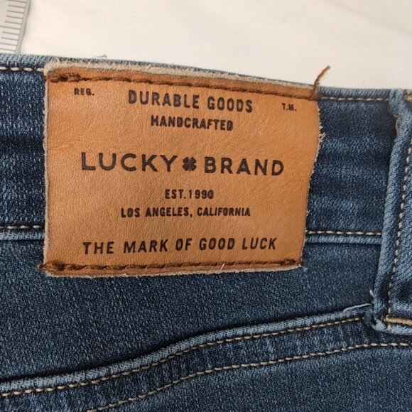 Lucky Brand Jeans Women's Blue AVA Legging Denim Jeans Style 7WP10009, Size 8/29 - Picture 7 of 10
